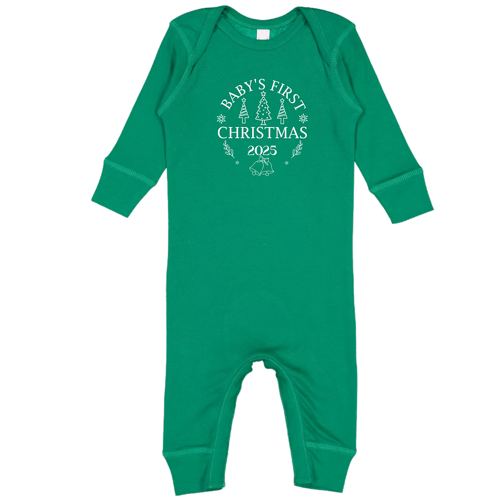 Baby's First Christmas 2025-Trees Design