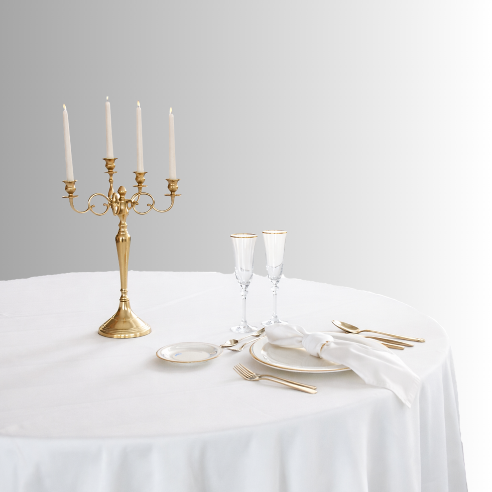 Miniatura: Tovaglia in Raso Avorio