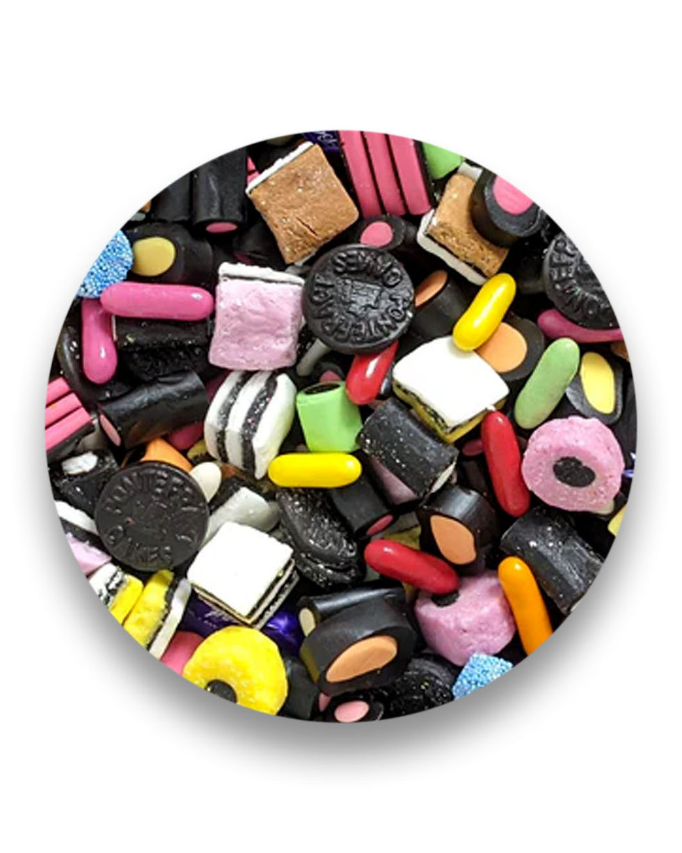 Thumbnail: Liquorice Mix Square Gift Box (small)
