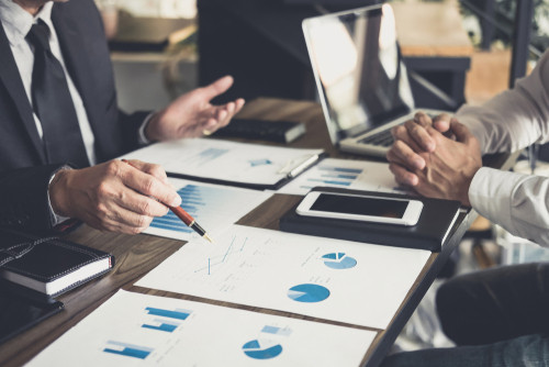 working on investing in a startup