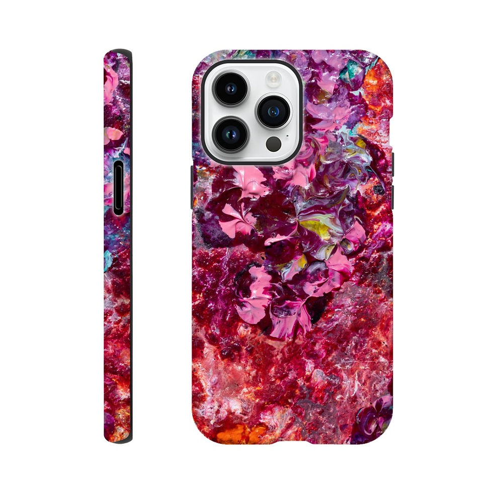 Thumbnail: Passion Flower Apple Tough case