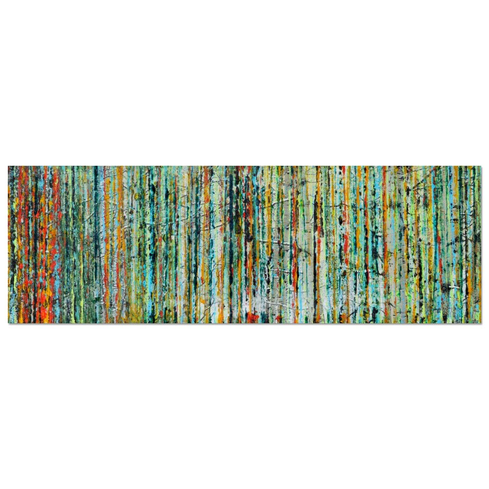 Painted Forest Aluminum Print 8x24″