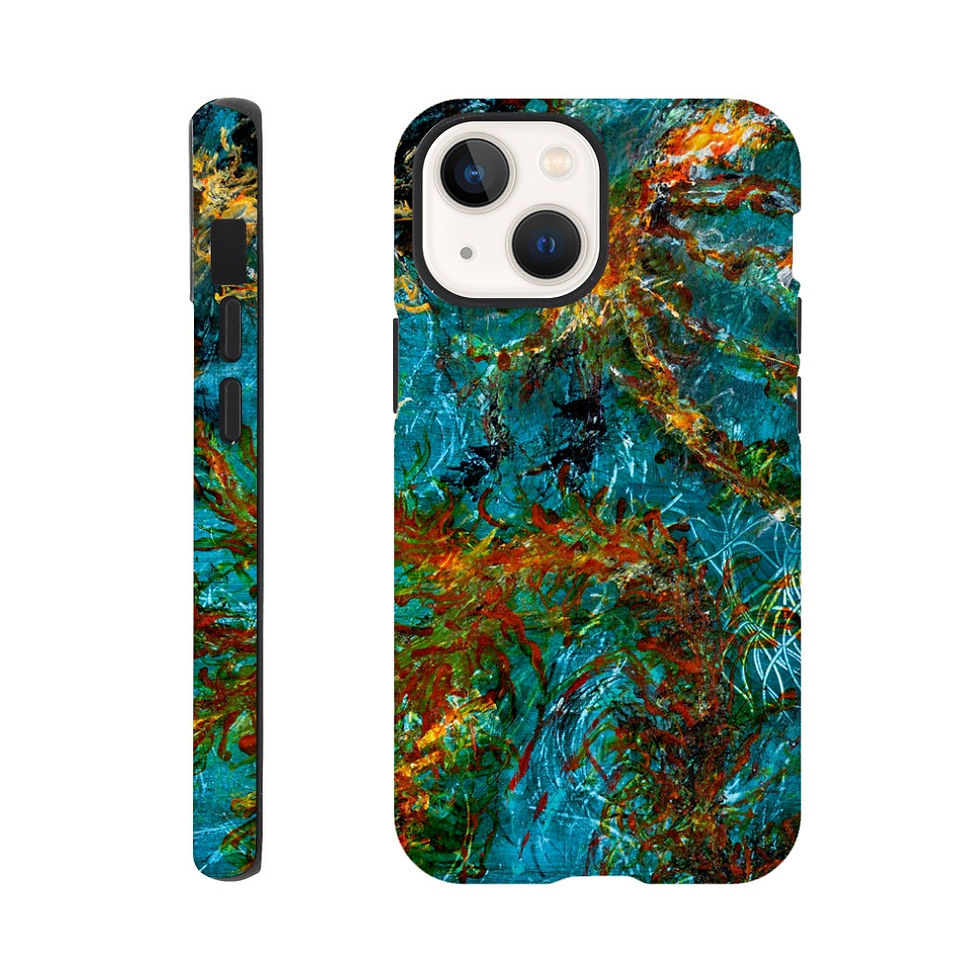 Thumbnail: Dragon Fire Apple Tough case