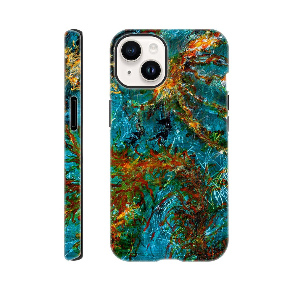 Thumbnail: Dragon Fire Apple Tough case