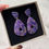Miniature : Boucles d’Oreilles “Géode Améthyste”