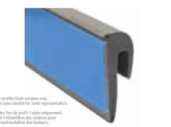 M-D PRO FPCC1030BGE12PS 1/4″ VINYL WALL CAP PEEL+STICK BEIGE – 13/16″ H1, 5/32″