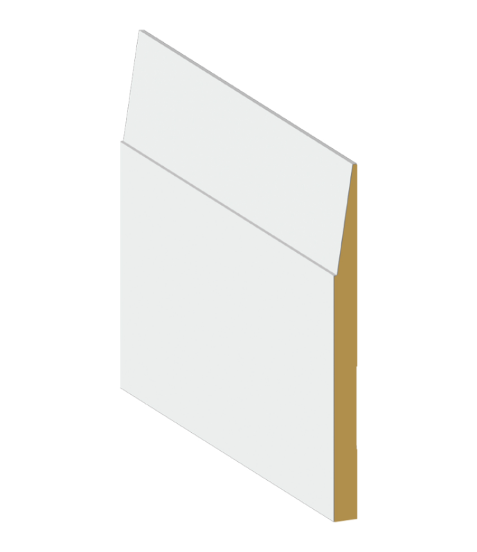 SBB-714 (13961) 7 1/4″ X 5/8″ X 12′ STEP BEVEL BASEBOARD