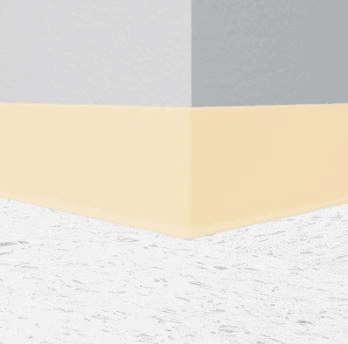 BURKE 4WR-205 4 1/8 VINYL CB RL – CREAM 100LNFT