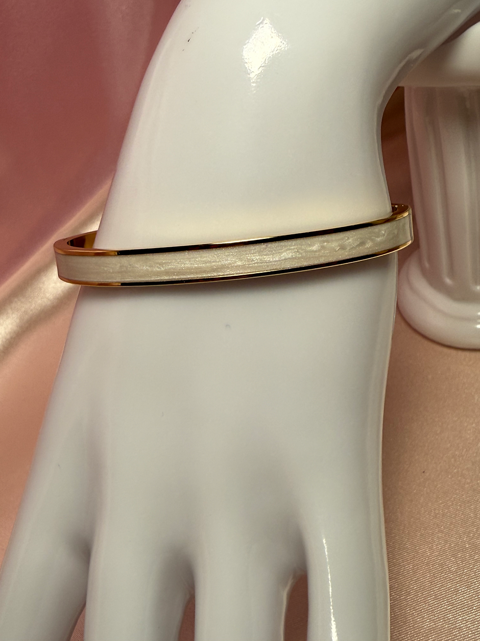 Miniatura: Bracciale "white" oro
