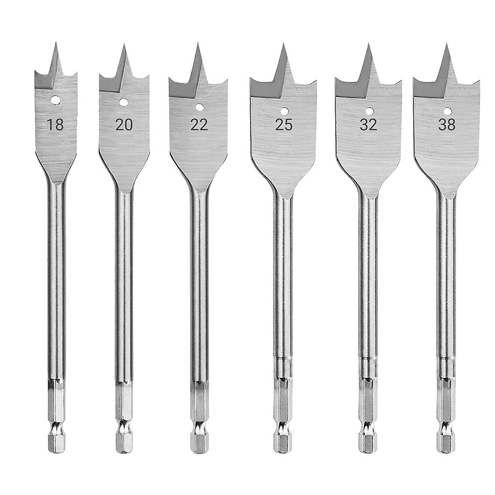 BURGHIU PLAT PENTRU LEMN, Rodex, 32MM, Intarit, 1/4 Hexagonal (ABTF032) (300)