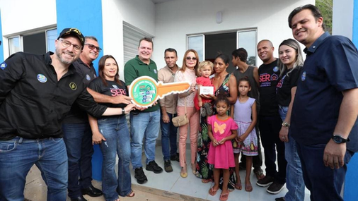 Governo de MT e Prefeitura entregam 10 casas habitacionais totalmente gratuitas em São Pedro da Cipa