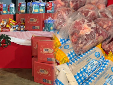 Secretaria de Assistência Social já entregou mais de 3 mil cestas e garante mesa farta no Natal para famílias de Juscimeira