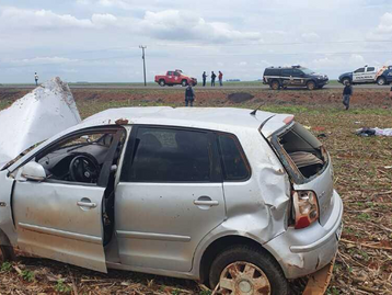 Homem persegue carro de ex-mulher, provoca acidente e morre em MT