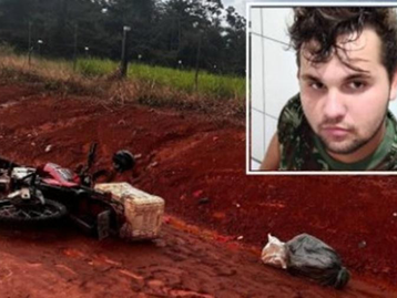 Jovem morre atingido por raio ao pilotar moto em estrada de chão em MT; veja vídeo