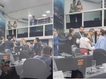 Confusão entre vereadores interrompe sessão na Câmara em MT