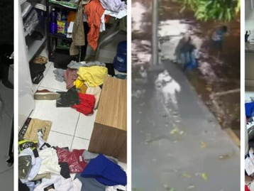 Quatro criminosos invadem loja e causam prejuízo de R$ 250 mil em MT; veja vídeo