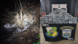 Dois corpos carbonizados são encontrados ao lado de avião carregado com cocaína
