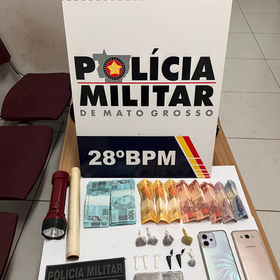 Adolescente é apreendido e suspeito foge durante ação contra tráfico em Jaciara-MT