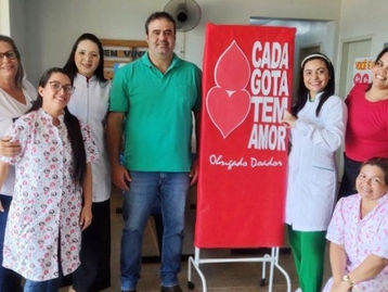 Juscimeirenses contribuem no aumento de estoque de sangue e de hemocomponentes para o final de ano