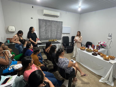 São Pedro da Cipa realiza Campanha Agosto Dourado com foco na importância da amamentação