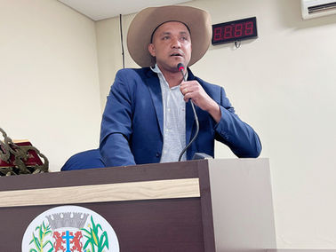 Vereador Cirilo propõe a construção de um parque de exposição em Juscimeira