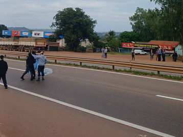 Jovem é atropelada por caminhão ao atravessar BR-364 em Jaciara-MT