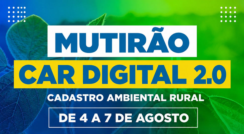 Mutirão do CAR Digital 2.0 atenderá produtores dos 14 municípios consorciados ao Cidesasul
