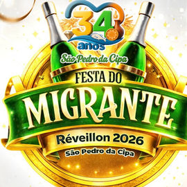 São Pedro da Cipa celebrará 34 anos de grandes avanços e conquistas na tradicional Festa do Migrante – Réveillon 2026