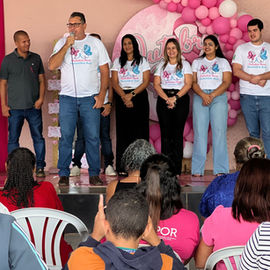 Saúde encerra Campanha Outubro Rosa com evento de conscientização em São Pedro da Cipa