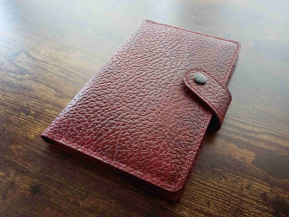 Miniaturbild: Notizbuch-Einband AMSTERDAM Seitenansicht