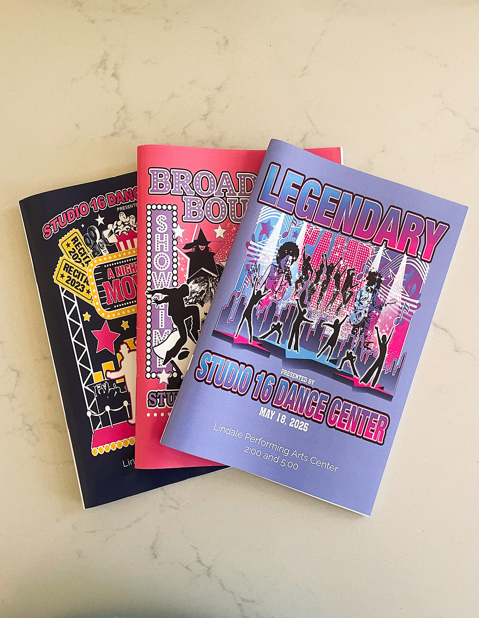 Recital program design service