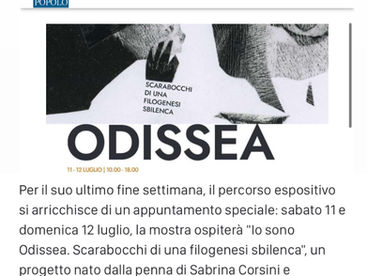 Io sono Odissea, scarabocchi di una filogenesi sbilenca