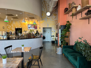 Gold Mural for the Juice Joint