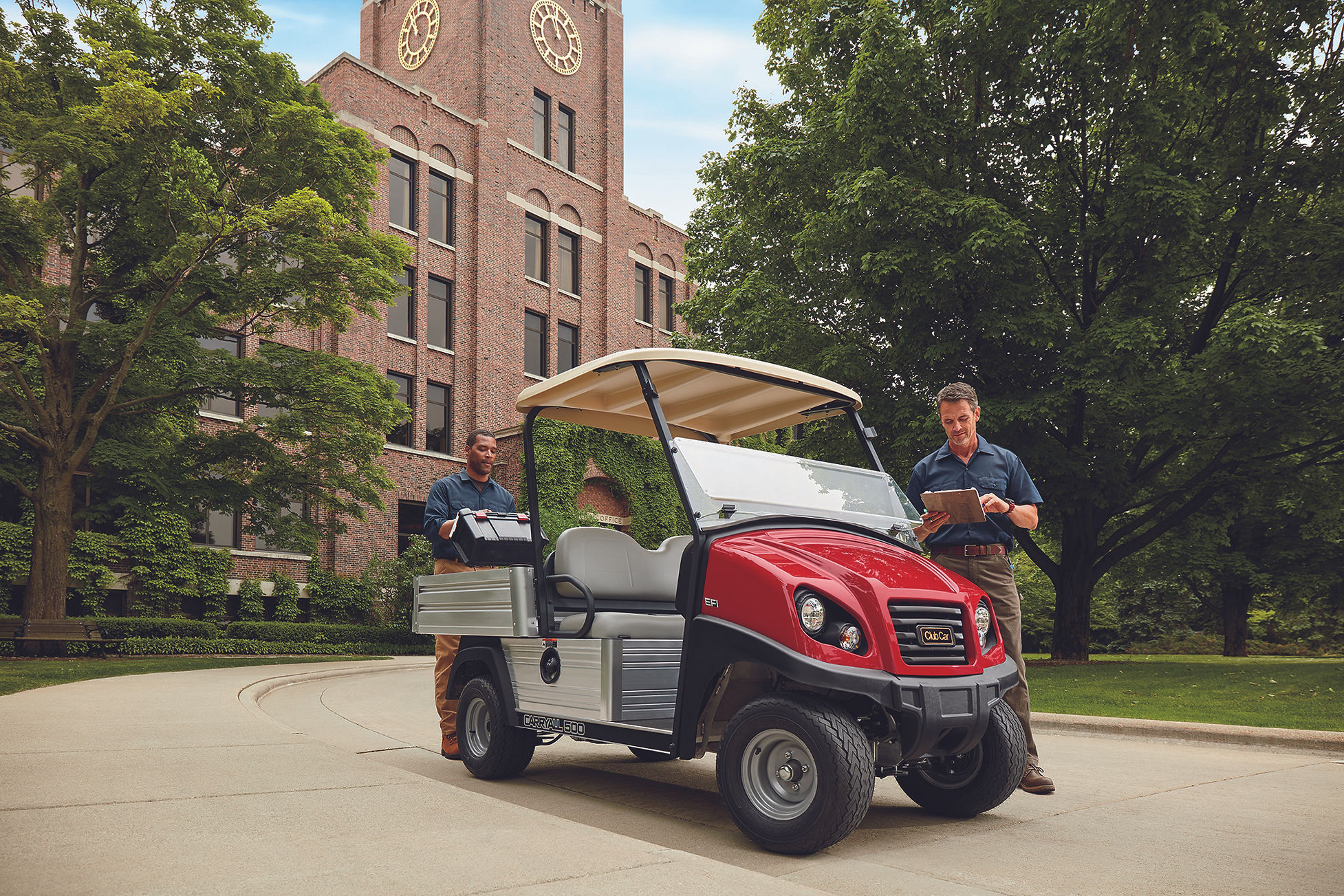 club car Carryall 500 golf cart for schools and college campuses
