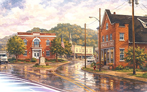Building of a general store symbolizing our search for answers with OCD by seeking reassurance