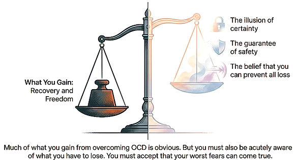 What you gain by resisting compulsive urges in OCD recovery