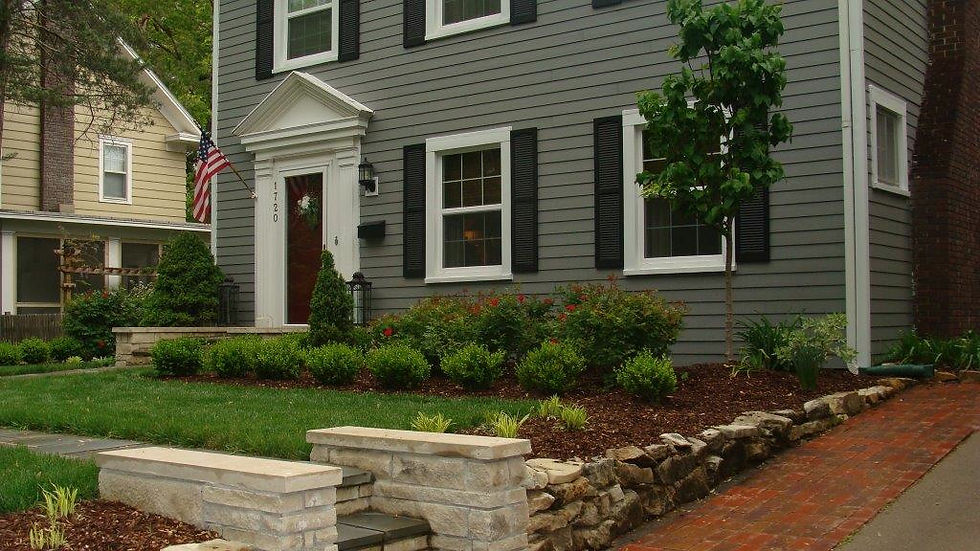 Stone hardscape