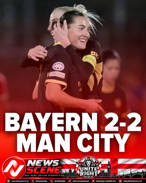 Good comeback by man city women away from home! #BAYERN #AFC #UWCL