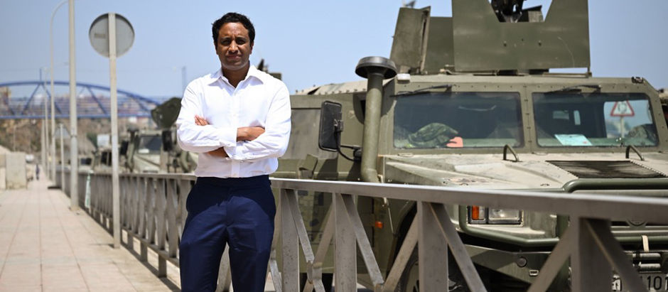 Zia Yusuf visits the scene of the invasion in Ceuta, #Respect @ZiaYusufUK