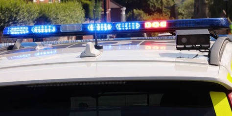 A man has been arrested after a woman died in a double stabbing, police have said.