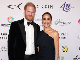 The Duke and Duchess of Sussex traveled to Canada to attend an event celebrating 40 years of fundraising for music producer David Foster ’s foundation.