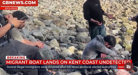 Some more great news today. More migrants arrive at another location. #Kent.