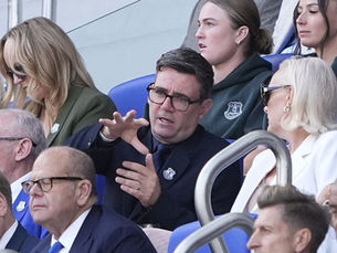 Burnham attends first Everton match since becoming Prime Minister