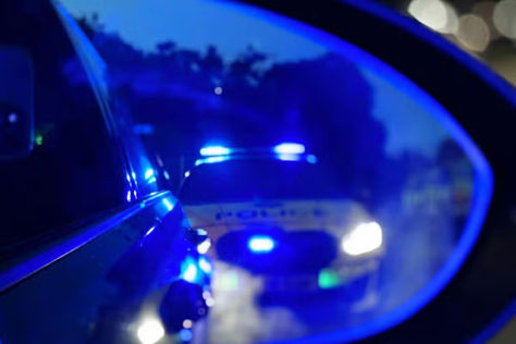 Saturday night around 10pm. Police are investigating after the body of a man was discovered inside a burning car in Northern Ireland.