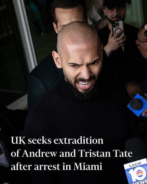 The UKβs Crown Prosecution Service has brought 38 new charges against social media influencers Andrew and Tristan Tate