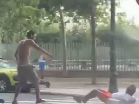 EUROPE IS RAGING !!! 🚨BREAKING: Algerian Migrant Caught on Camera Repeatedly Stomping Spanish Man’s Head in Valencia - Victim Arturo Fighting for His Life.