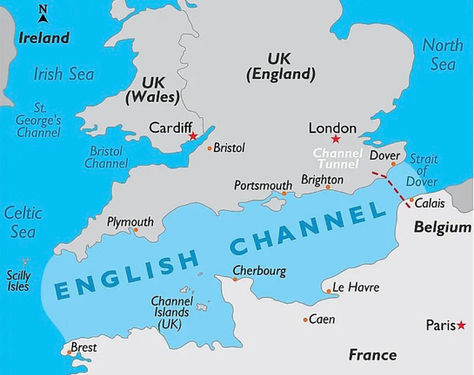 🚨 BREAKING: 🚨 ‼️ 🔔 Several illegal migrant dinghies have set off from the French coast and are heading toward England