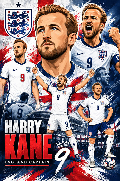 Just done this .. @HKane what a player a leader great captain. One of our best ever easily. #Kane #HarryKane #England #ThreeLions. @England @FCBayernEN @SpursOfficial #Bayern #THFC #Spurs.