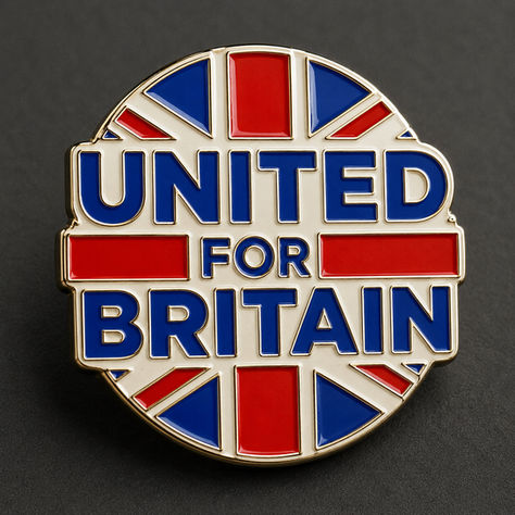 Available Now .. United for Britain | Enamel Pin Badge