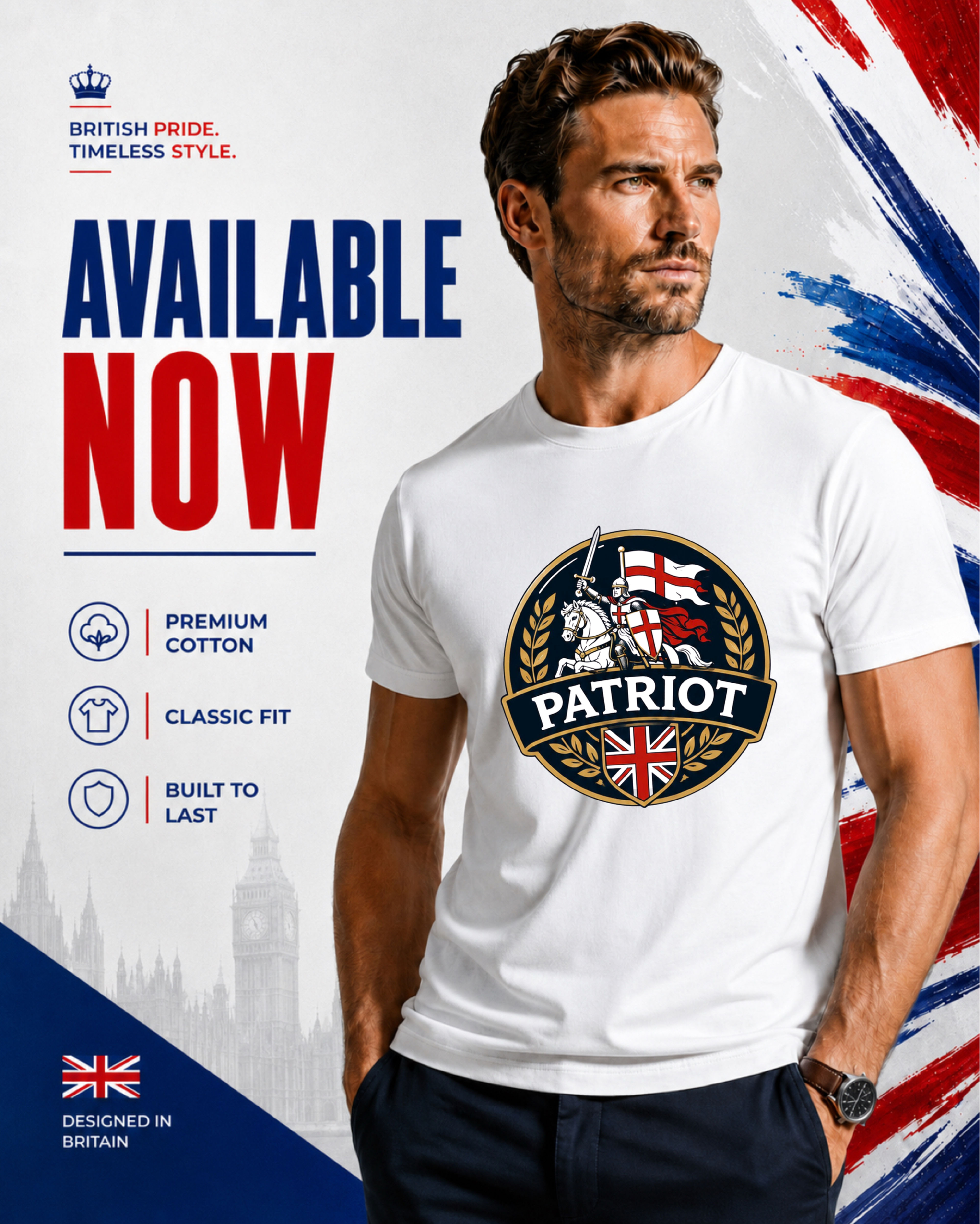 Patriot! T-Shirt Can do all Nations! 